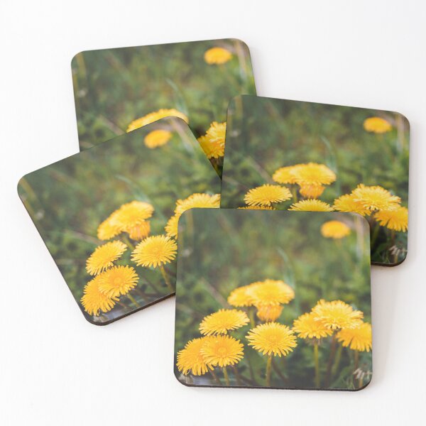 Item preview, Yellow flowers in green grassy field designed and sold by erikallen920.