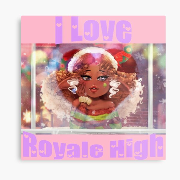 Royale High Wall Art Redbubble - lovely lizzie playing roblox