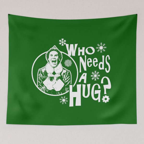 Item preview, Who Needs A Hug Buddy The Elf designed and sold by Alema Art.