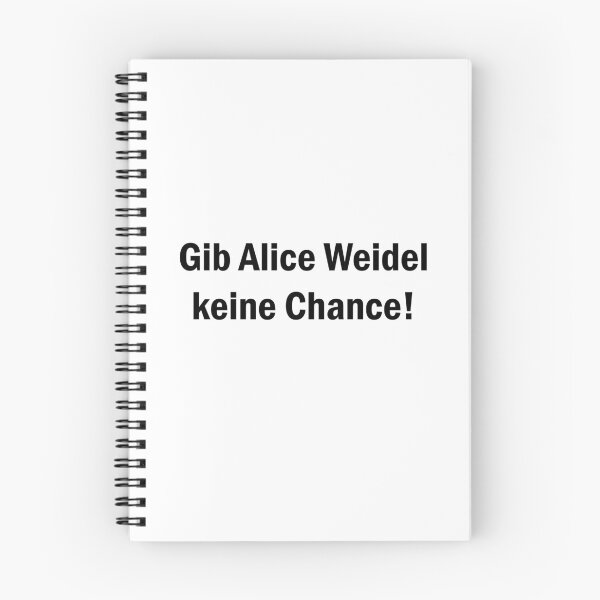 Item preview, Don't give Alice Weidel a chance! designed and sold by crecks.
