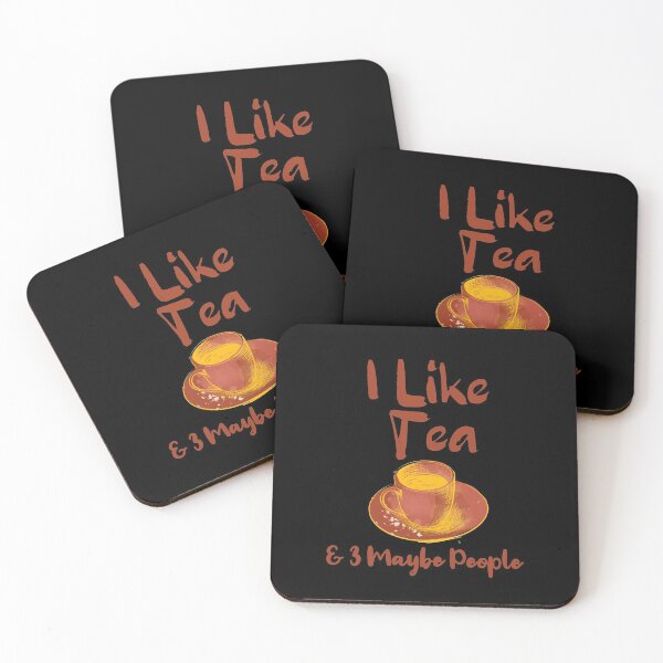 Item preview,  I Like Tea & 3 Maybe People  tea lovers gifts designed and sold by LANANIL.