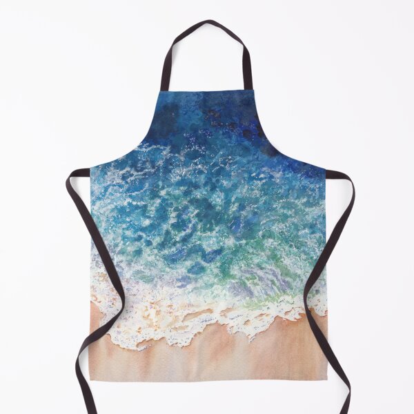 Item preview, Lace on the Beach, waves designed and sold by The Elderberry Blossom.