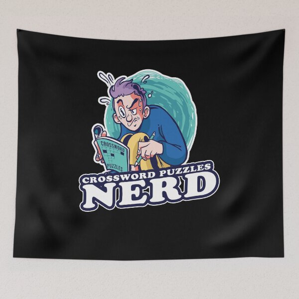Item preview, Crossword puzzle gifts - Crossword Puzzles Nerd designed and sold by SwankyFine.