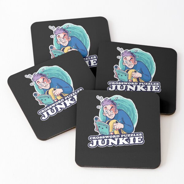 Item preview, Crossword puzzle gifts - Crossword Puzzles Junkie designed and sold by SwankyFine.
