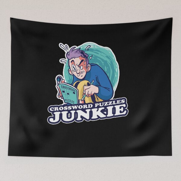 Item preview, Crossword puzzle gifts - Crossword Puzzles Junkie designed and sold by SwankyFine.