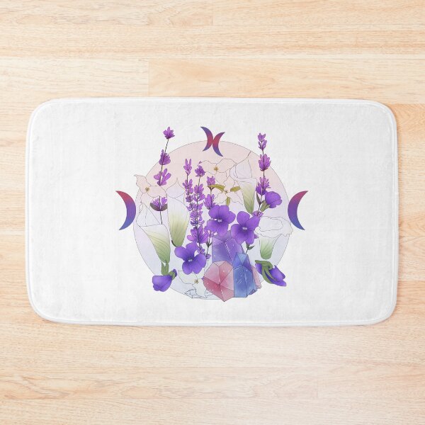 Item preview, Bisexual Pride Flowers designed and sold by Ninneko.