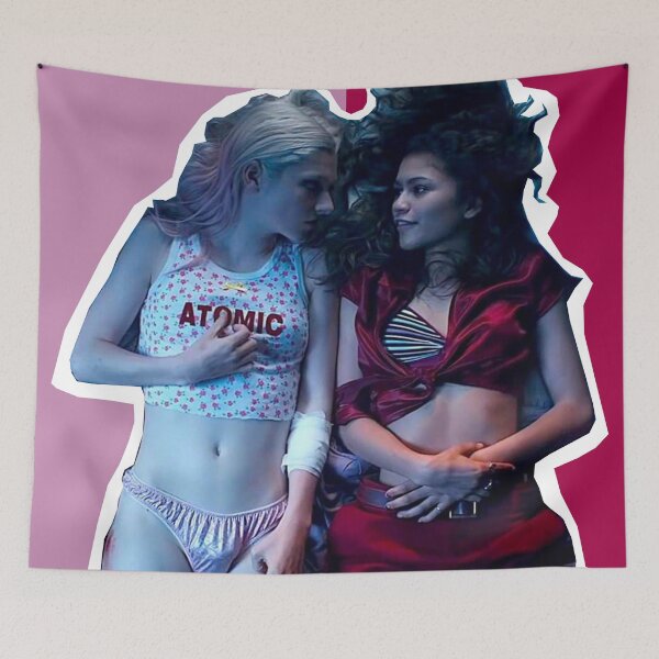 Item preview, Rue and Jules - Zendaya and Hunter Schafer designed and sold by FrancescaNasta.