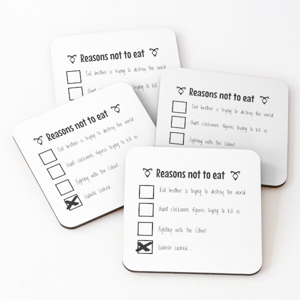 Item preview, Reasons not to eat designed and sold by 1ive.