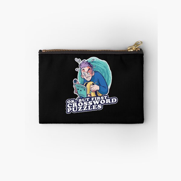 Item preview, Ok, but first Crossword puzzles gifts designed and sold by SwankyFine.