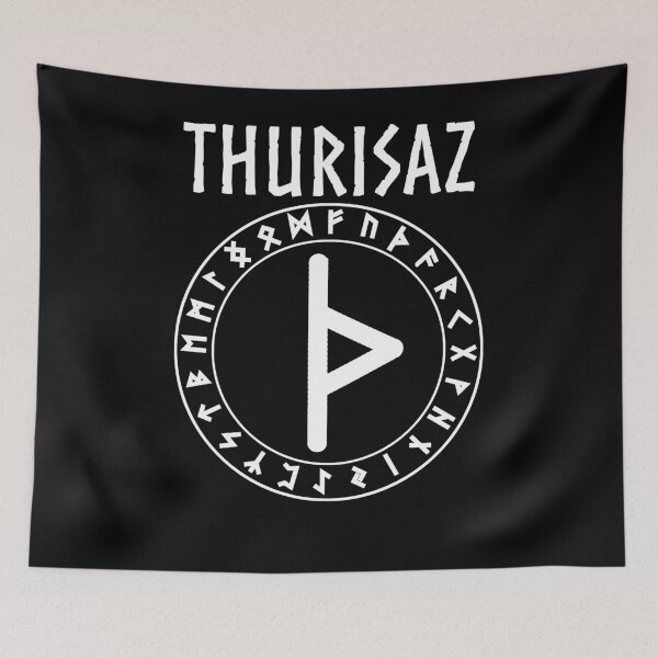 Item preview, Thurisaz Norse Rune of Thor designed and sold by Agema Apparel.