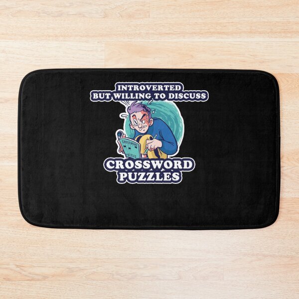 Item preview, Crossword puzzle gifts - Crossword Puzzles Nerd designed and sold by SwankyFine.
