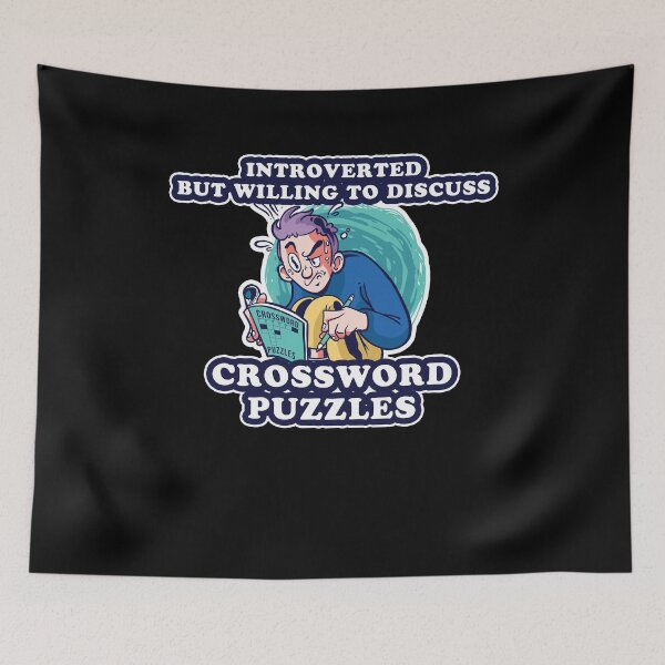 Item preview, Crossword puzzle gifts - Crossword Puzzles Nerd designed and sold by SwankyFine.
