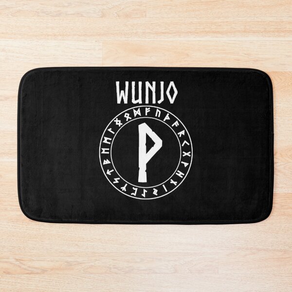 Item preview, Wunjo Norse Rune Futhark designed and sold by Agema Apparel.
