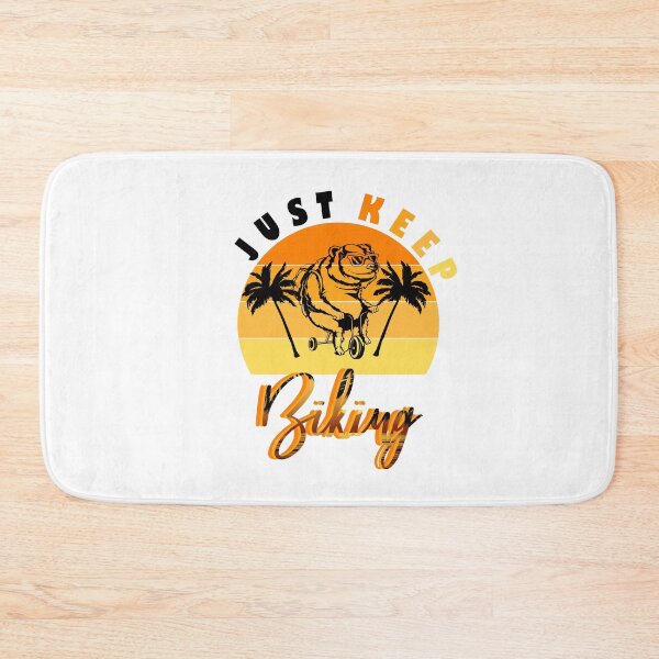 Item preview, just keep biking designed and sold by PRINTED ..
