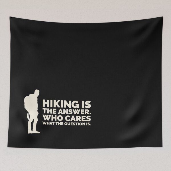 Item preview, Hiking Is The Answer designed and sold by noahzboxvintage.