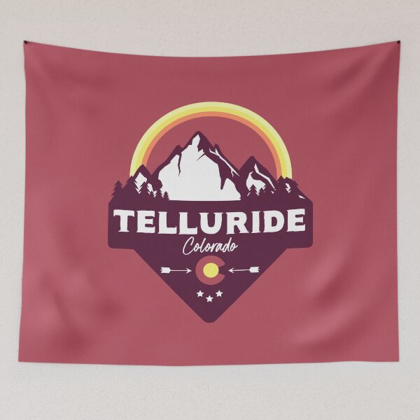 Item preview, Telluride Colorado - CO Mountains Wildlife Badge designed and sold by palmettodigital.