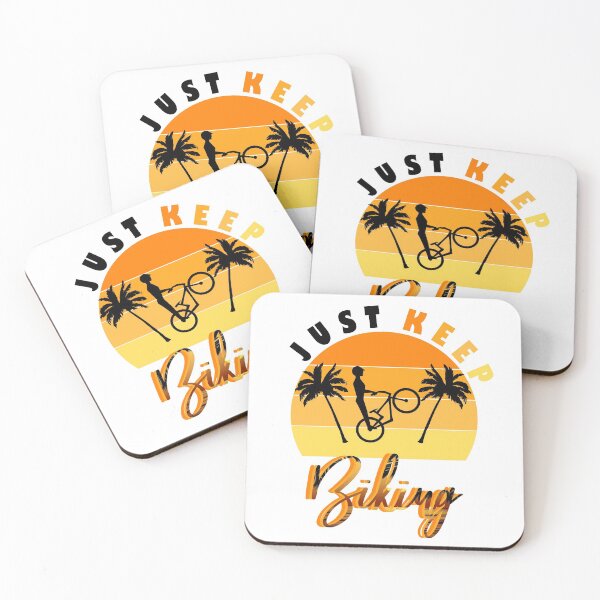 Item preview, just keep biking designed and sold by PRINTED ..