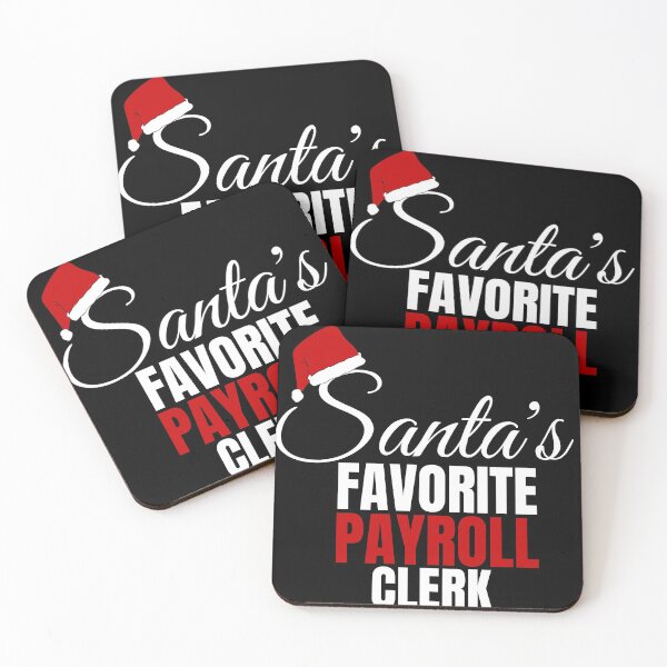 Item preview,  Santa's Favorite Payroll Clerk designed and sold by Oreo2020 Creations.