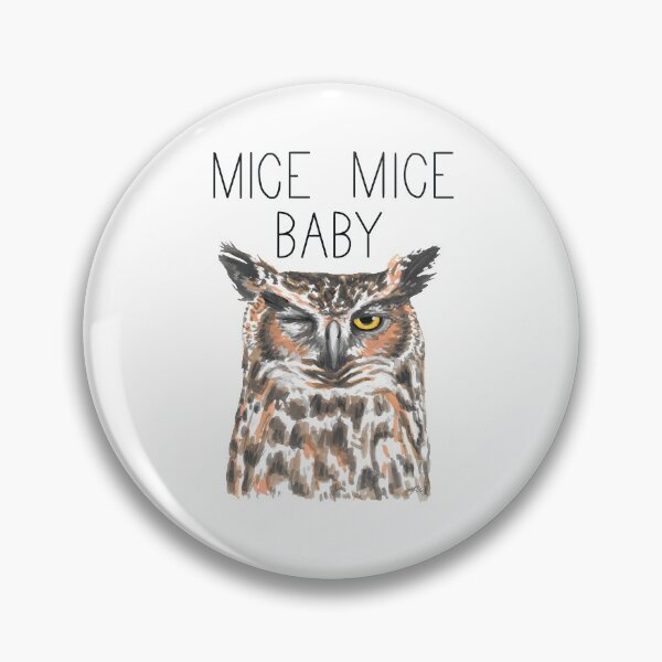 Item preview, Mice Mice Baby (Great Horned Owl) designed and sold by LauraWolfArtist.