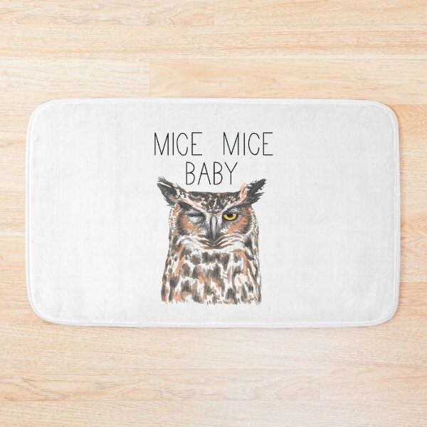 Item preview, Mice Mice Baby (Great Horned Owl) designed and sold by LauraWolfArtist.