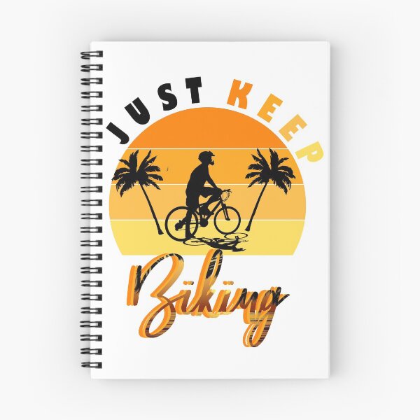 Item preview, just keep biking designed and sold by PRINTED ..