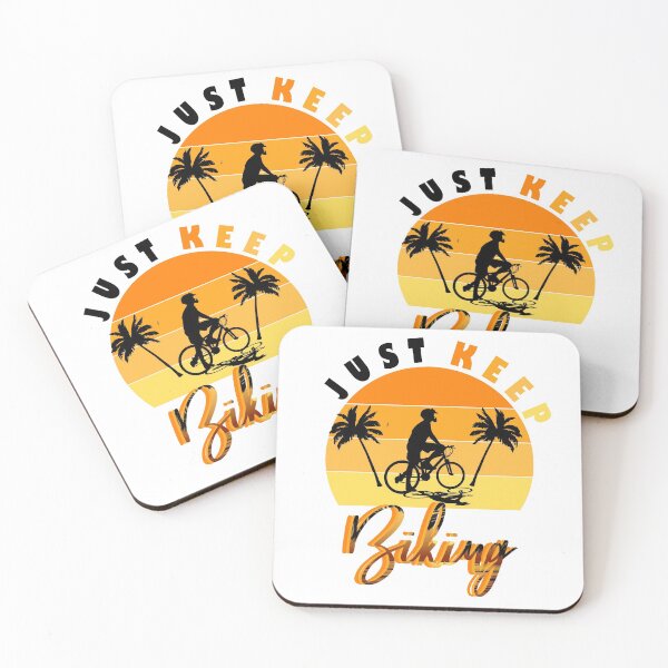 Item preview, just keep biking designed and sold by PRINTED ..