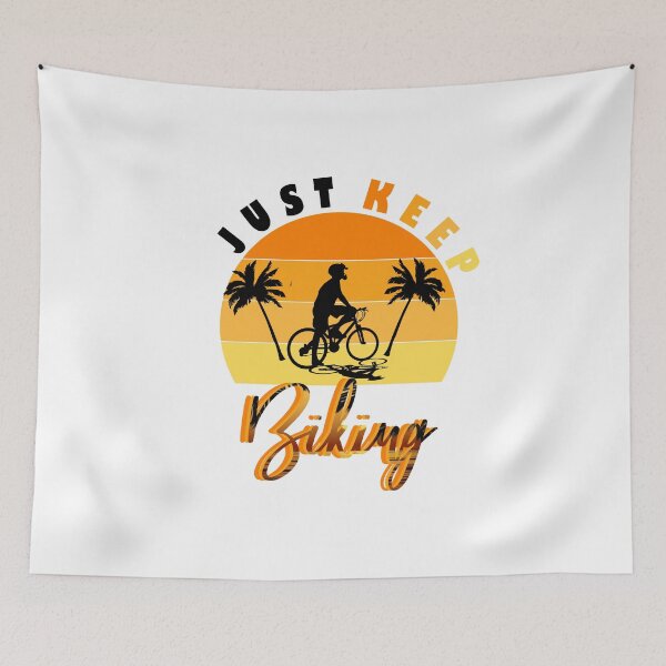Item preview, just keep biking designed and sold by PRINTED ..