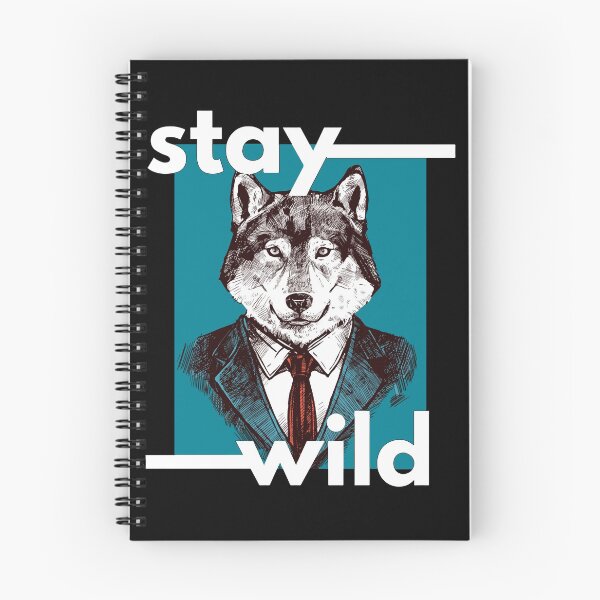 Item preview, Stay Wild Buiesness Wolf  designed and sold by mouad naouiri.