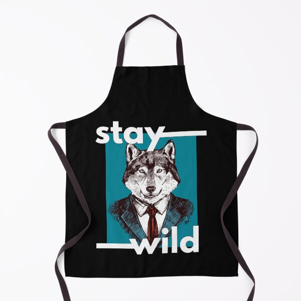Item preview, Stay Wild Buiesness Wolf designed and sold by mouad naouiri.