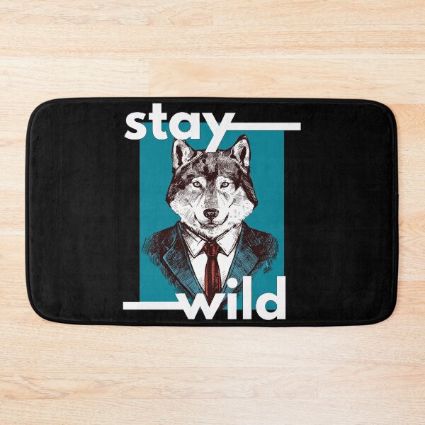 Item preview, Stay Wild Buiesness Wolf  designed and sold by mouad naouiri.