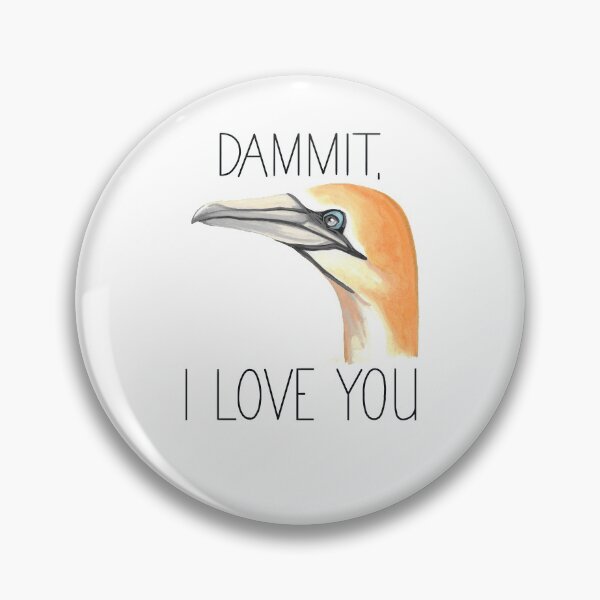 Item preview, Dammit, Gannet (Northern Gannet) designed and sold by LauraWolfArtist.