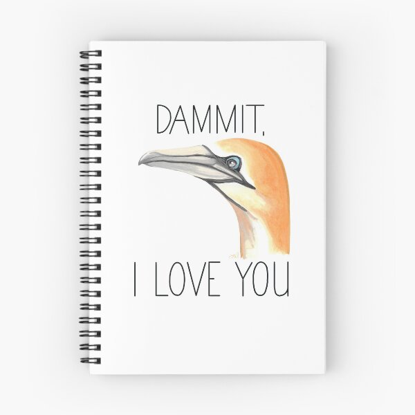 Item preview, Dammit, Gannet (Northern Gannet) designed and sold by LauraWolfArtist.