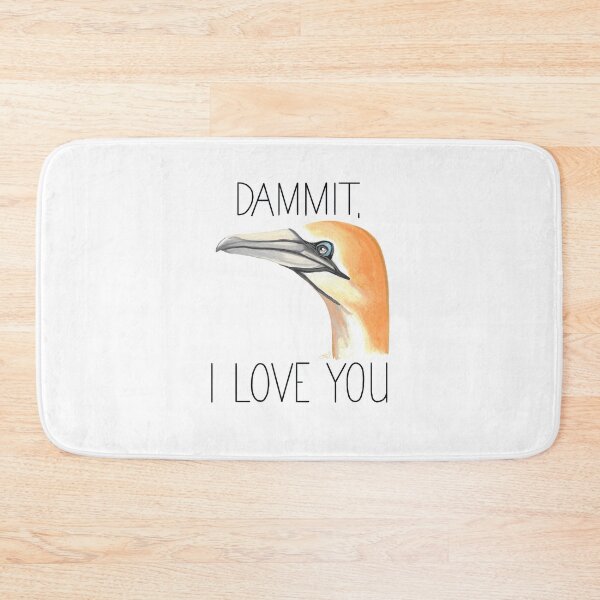 Item preview, Dammit, Gannet (Northern Gannet) designed and sold by LauraWolfArtist.