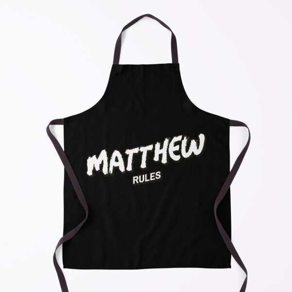 Item preview, Matthew rules, custom name designed and sold by CrazyHowCool.