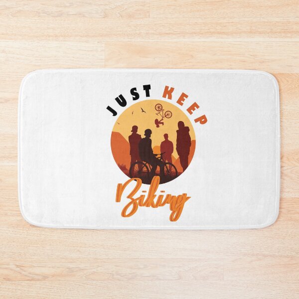 Item preview, just keep biking designed and sold by PRINTED ..