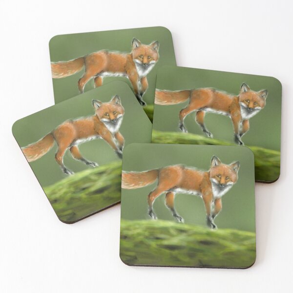 Item preview, Fox in the woods designed and sold by iceWolfArts.