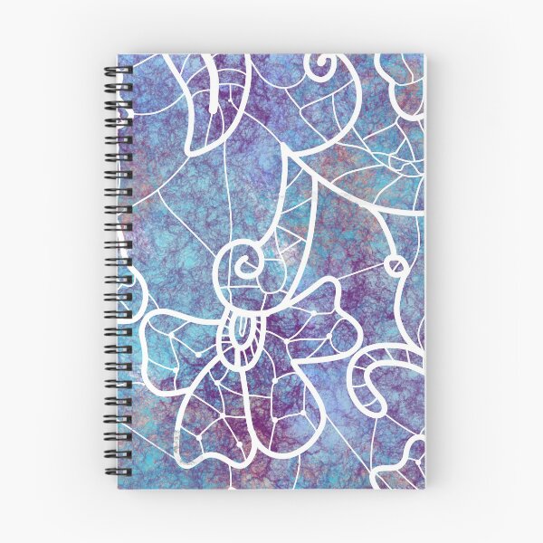 Item preview, Grafitti lace with a pretty blue and purple background white lace designed and sold by Dance Vibes: Blingit Studios.