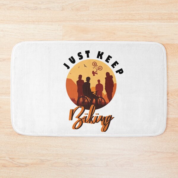 Item preview, just keep biking designed and sold by PRINTED ..
