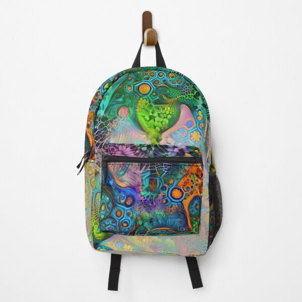 Item preview, Deepdream floral fractalize space abstraction designed and sold by blackhalt.