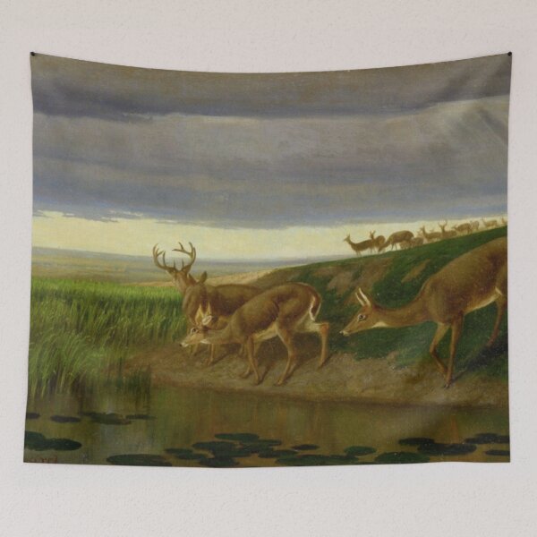Item preview, Deer on the Prairie designed and sold by ChiaraBlueberry.
