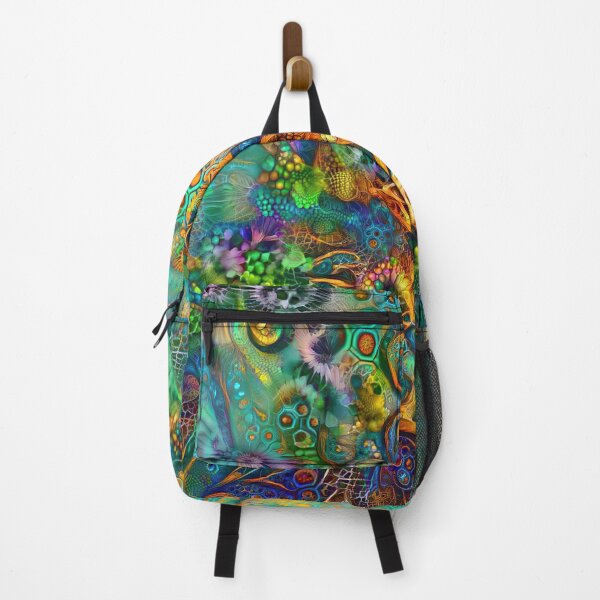 Item preview, Deepdream floral fractalize space abstraction designed and sold by blackhalt.