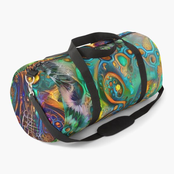 Item preview, Deepdream floral fractalize space abstraction designed and sold by blackhalt.