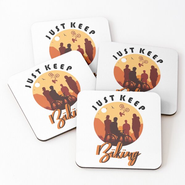 Item preview, just keep biking designed and sold by PRINTED ..