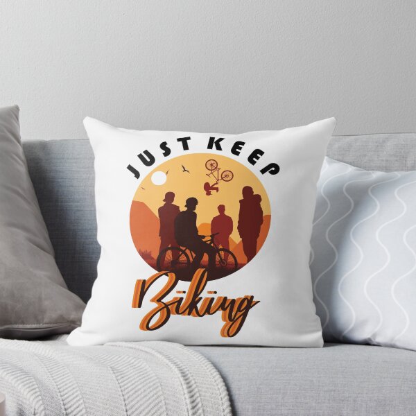 Item preview, just keep biking designed and sold by PRINTED ..