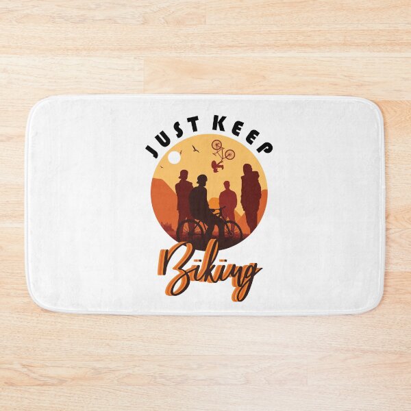 Item preview, just keep biking designed and sold by PRINTED ..