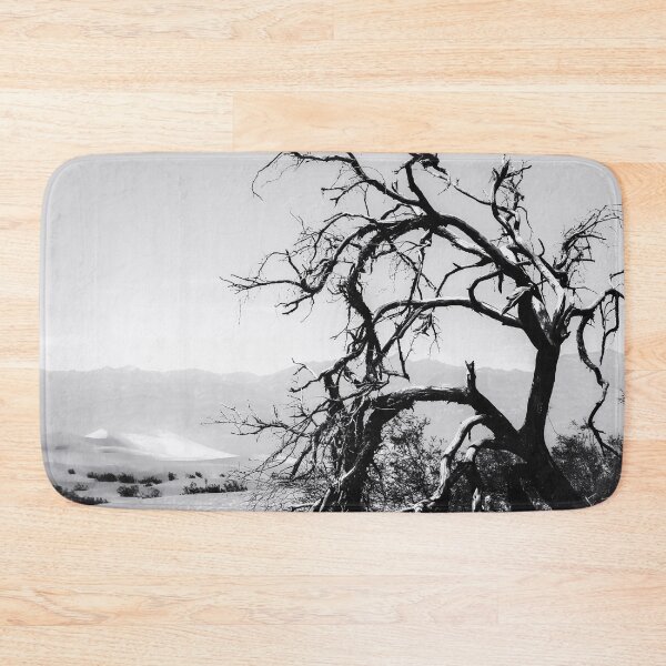 Item preview, tree branch in desert at Death Valley national park California in black and white designed and sold by Mrvell.