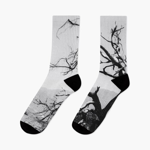 Item preview, tree branch in desert at Death Valley national park California in black and white designed and sold by Mrvell.