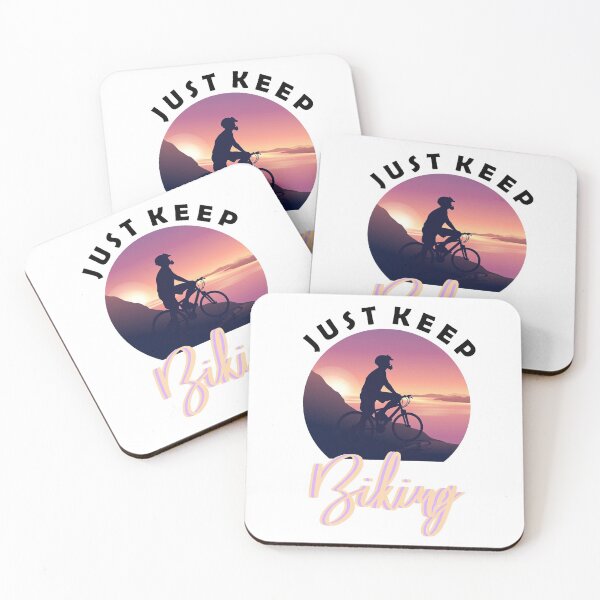 Item preview, just keep biking designed and sold by PRINTED ..