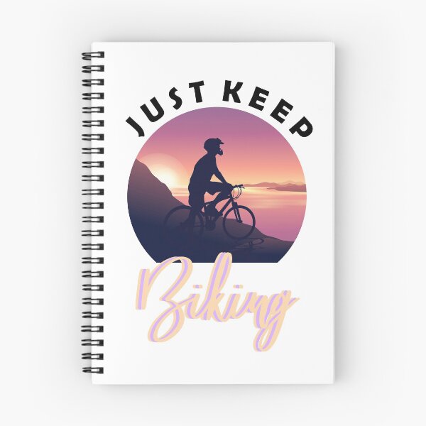 Item preview, just keep biking designed and sold by PRINTED ..