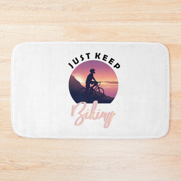 Item preview, just keep biking designed and sold by PRINTED ..